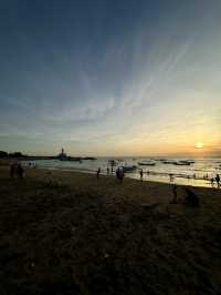 Enchanting sunset in Bali