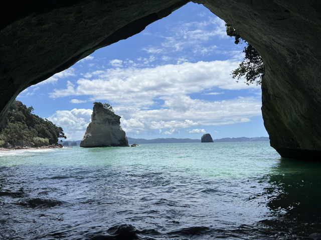 紐西蘭旅遊景點—⛱ Cathedral Cove｜電影場景般的夢幻秘境