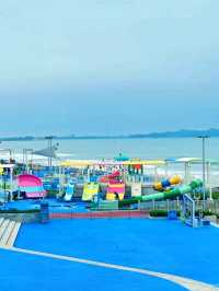 🌊🎡 Zhonghai Water Park, Hong Kong – A Hidden Aquatic Escape! 🏖️🌈