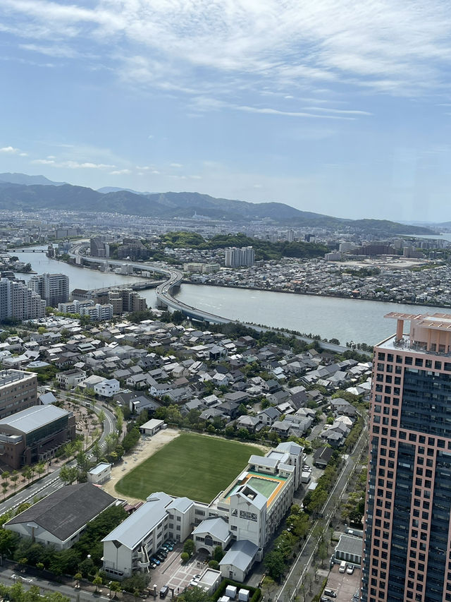 登上福岡塔｜看見福岡的浪漫與廣闊