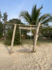 Cherating — an exceptionally beautiful beach. 