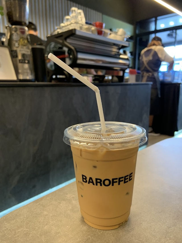 Baroffee Cafe Hatyai, Breakfast Bliss with Latte Art Charm
