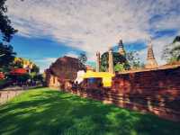 พระนอนศักดิ์สิทธิ์คู่ประวัติศาสตร์วัดใหญ่ชัยมงคล