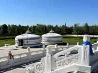 🏛️ Walking in the Footsteps of a Legend — Genghis Khan Mausoleum