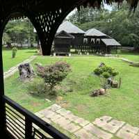 An authentic malay traditional house - it’s almost 100 years old!