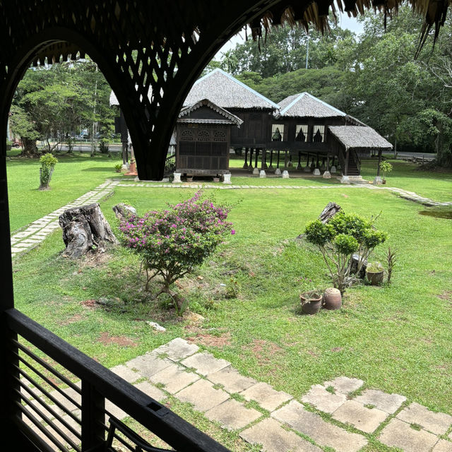 An authentic malay traditional house - it’s almost 100 years old!