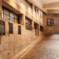 A Labyrinthine Architectural Marvel Transformed into a Creative Hub