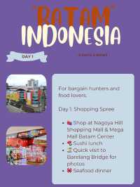 🇮🇩 Batam Itinerary 4: Shopping & Seafood 🛍️🦀