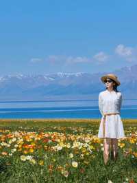 Sayram Lake is like a “jade gem in the sky of Northwest China”
