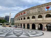 澳門🇲🇴漁人碼頭羅馬劇場🎭仿古建築