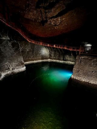 Wieliczka 소금광산의 더 깊은 발견