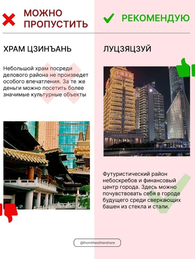 Шанхай: что пропустить, а что посетить