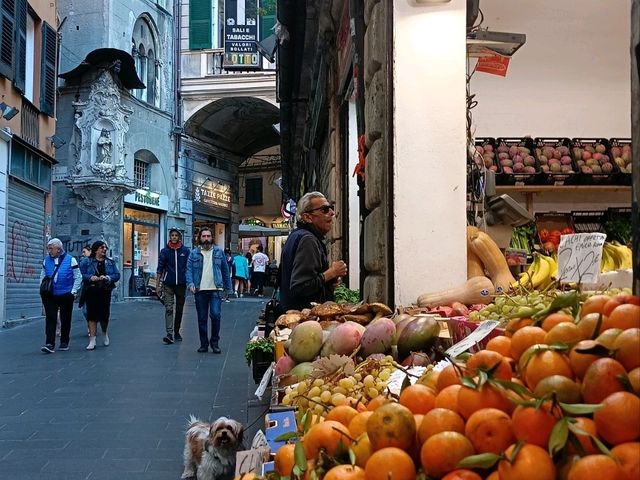 Genoa italy is beautiful 1 day definetly not enough