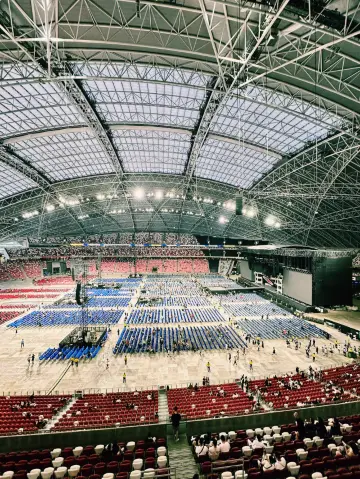 新加坡國家體育場的運動心跳