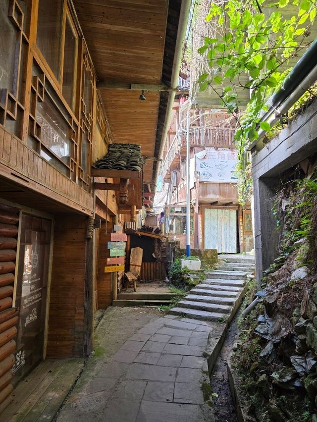 Деревня Пинъань на рисовых террасах Лунцзи: