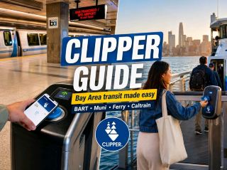 クリッパー（Clipper）ガイド：ベイエリアの交通機関を簡単に乗りこなそう。
