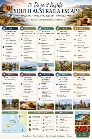 South Australia Road Trip - 10 Days 9 Nights 