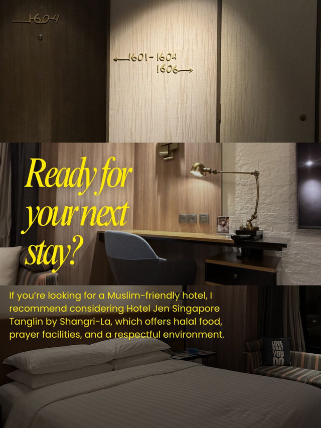 🌿🤍 Muslim-Friendly Stay in Singapore 🇸🇬