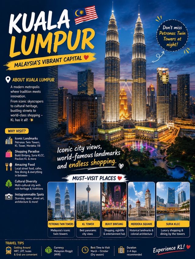 🇲🇾 10 PLACES YOU MUST VISIT IN MALAYSIA