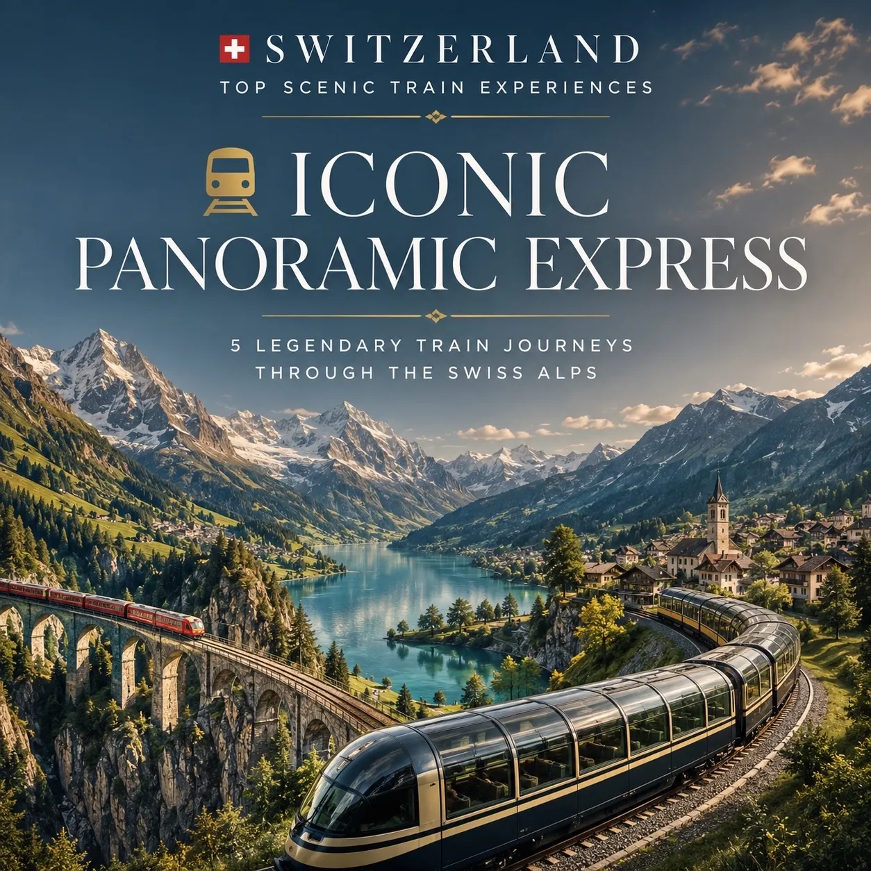 🇨🇭🚆 SWITZERLAND — THE ULTIMATE SCENIC TRAIN BUCKET LIST