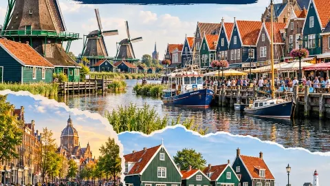 네덜란드 근교 마을 3곳 정복! 뚜벅이를 위한 대중교통 당일치기 완벽 가이드 🇳🇱 — traveler post in 마켄