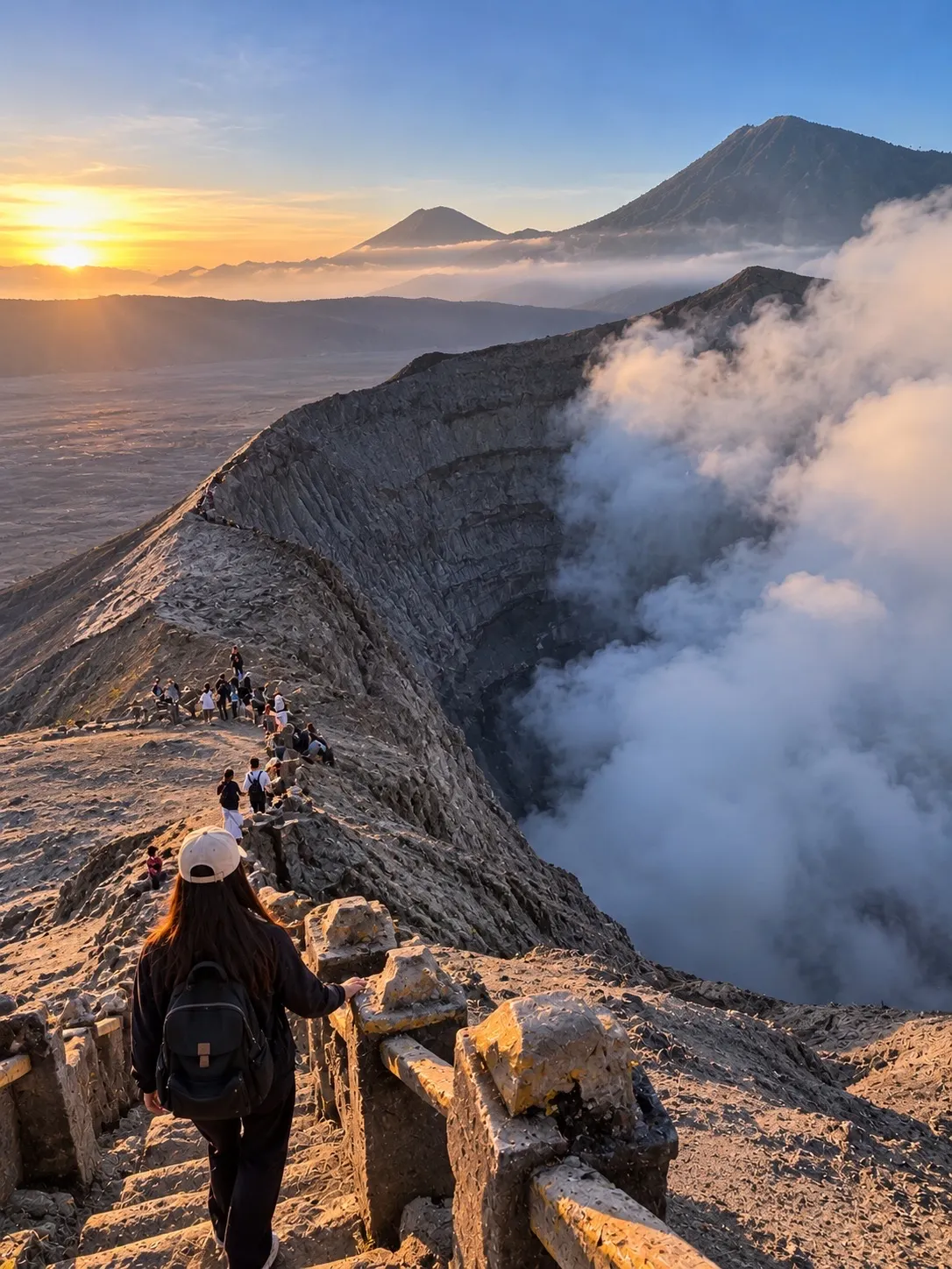 🌋 Mount Bromo อินโดนีเซีย | สัมผัสทะเลหมอกบนภูเขาไฟสุดอลังการ 🇮🇩