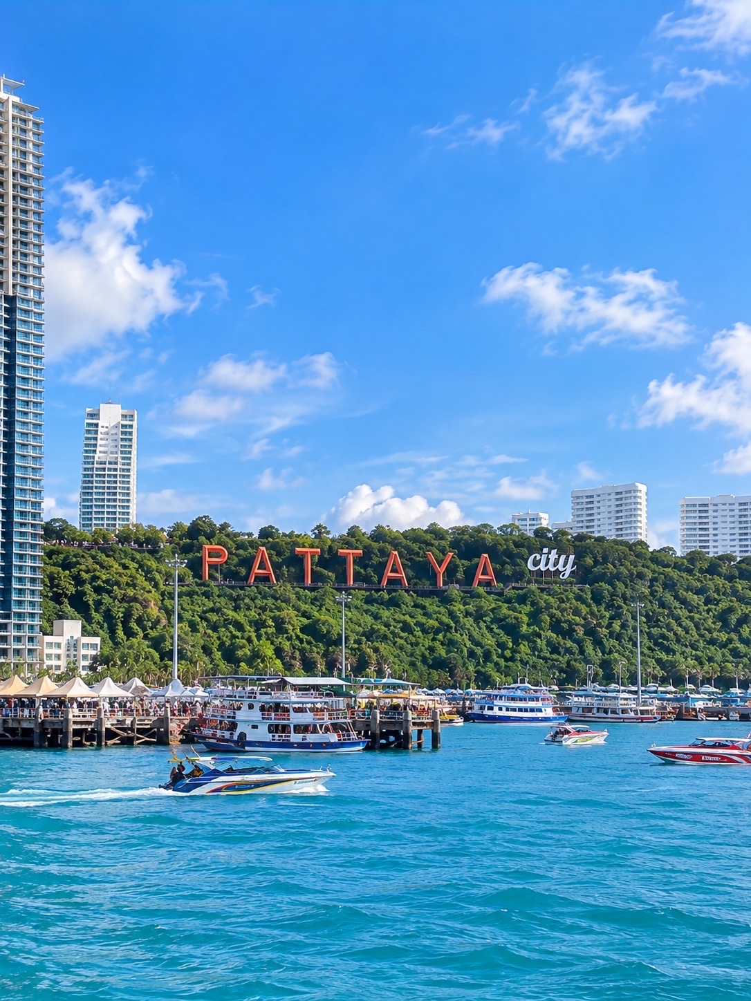 🌊🩵 พัทยา (Pattaya) — เมืองทะเลสุดฮิต ใกล้กรุงเทพฯ เที่ยวง่าย วิวสวย มีเสน่ห์ทุกมุม! 🏝️✨