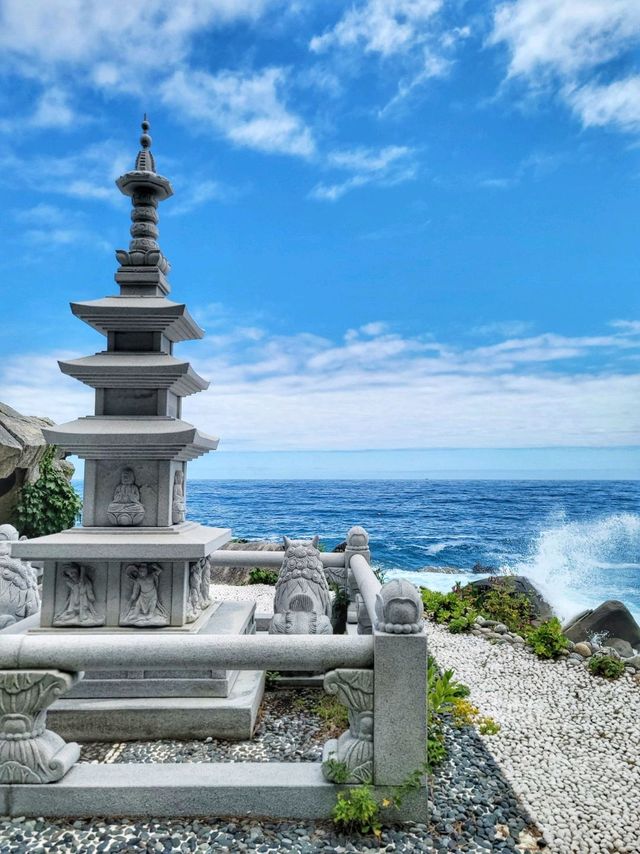 양양의 푸른 바다가 한눈에 펼쳐지는 곳💙