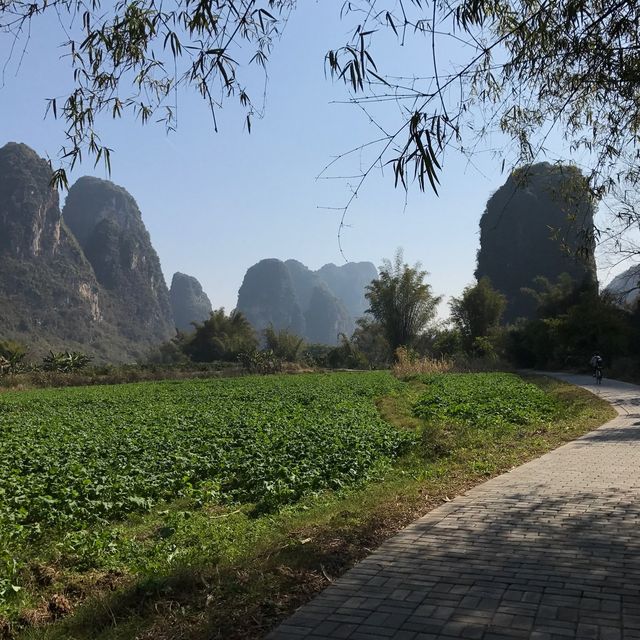 Karst Mountains in Yangshuo