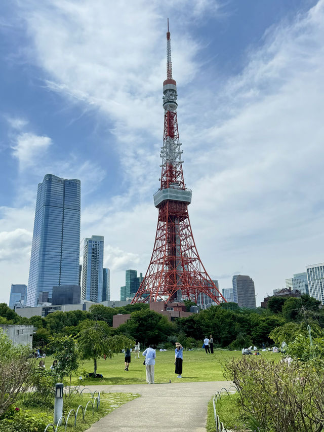 東京鐵塔🗼6個免費拍照地點