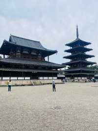 【奈良県🇯🇵法隆寺】日本最初の世界文化遺産☺️
