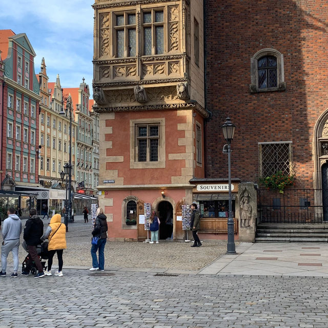 Wroclaw old town centre 