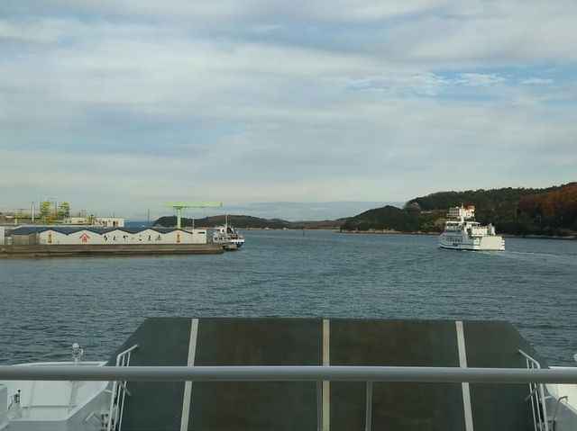 Ferry from Shodoushima to Okayama 🇯🇵