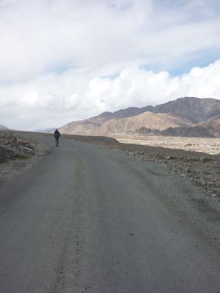 The Otherworldly Moon Landscape Near Leh