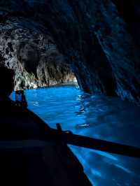 blue Grotto Capri. 