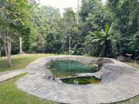 Beautiful hot springs in Ranong