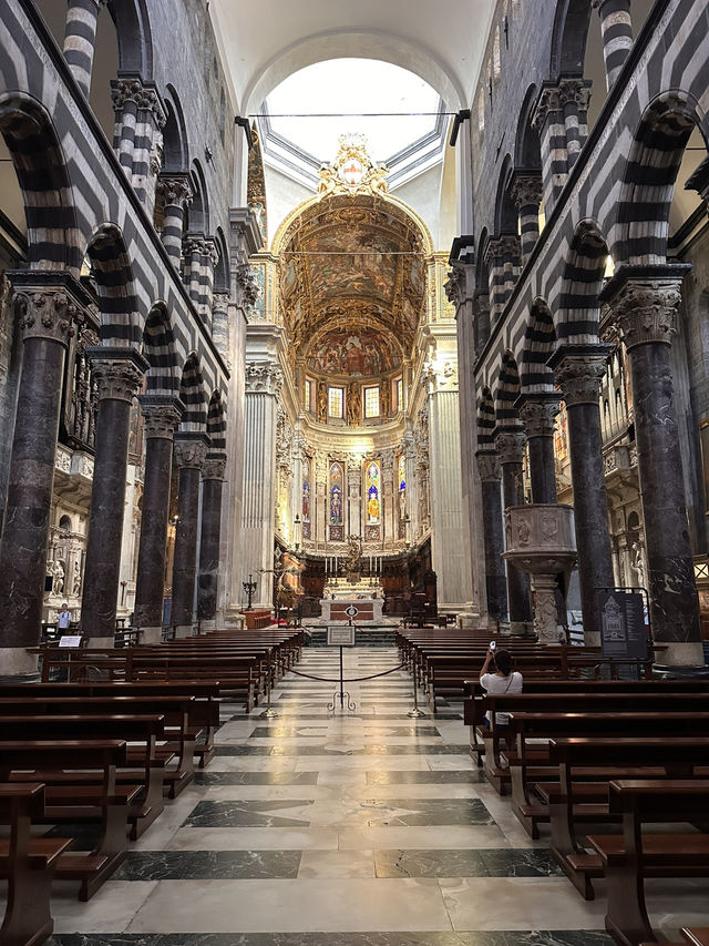 Gothic cathedral in Genova
