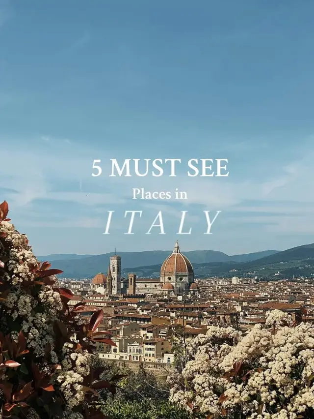 🇮🇹 Italy in Five Cities: A Mini Travel Guide