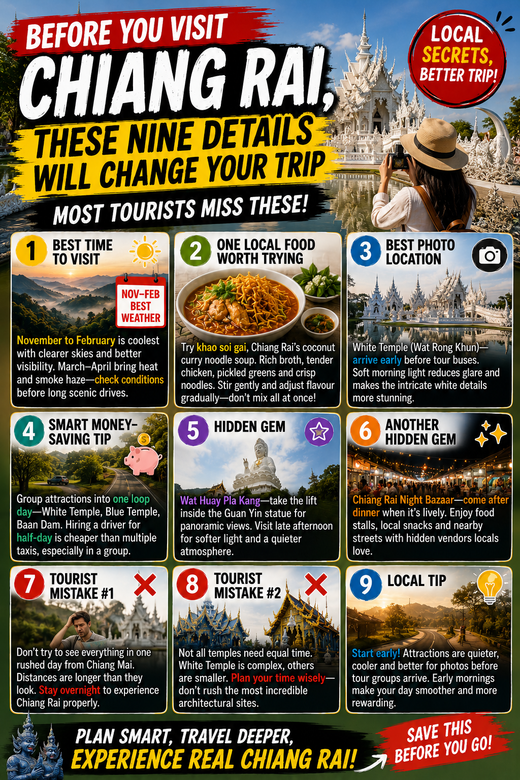 Before You Visit Chiang Rai, These Nine Details Will Change Your Trip