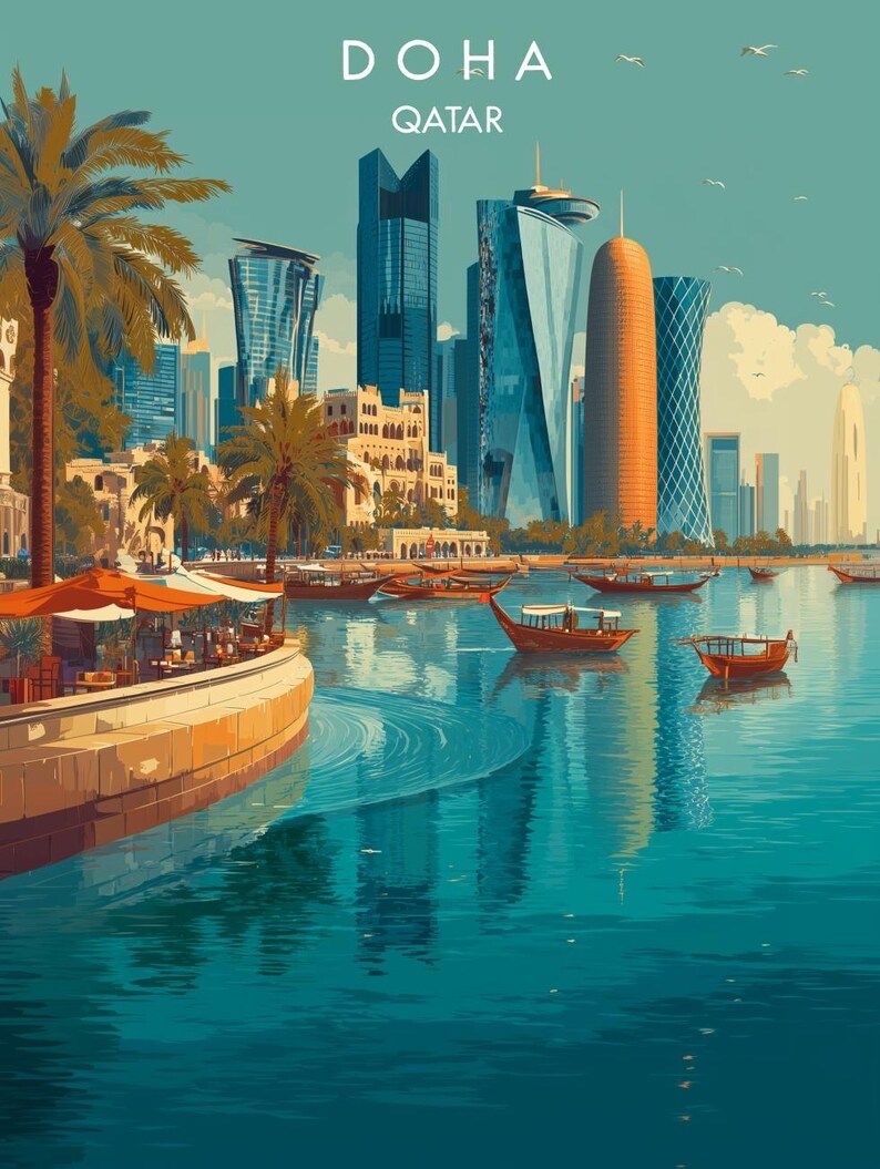 🇶🇦 DOHA — THE ARABIAN CITY OF DREAMS ✨