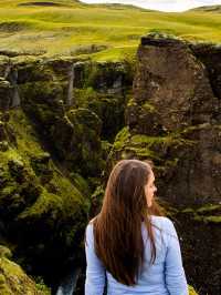 Island’s Must Visit- Fjaðrárgljúfur Canyon🇮🇸
