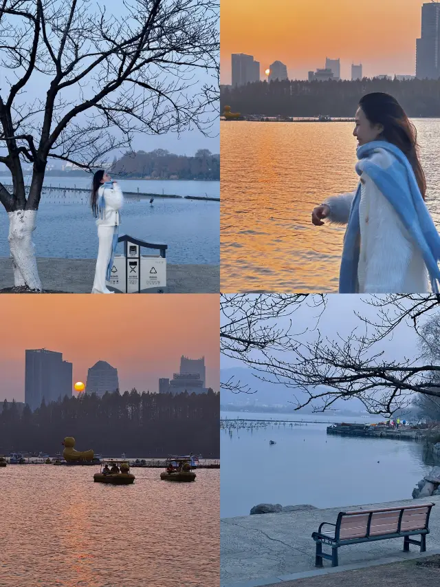 Nanjing Photography | Awesome! The winter of Xuanwu Lake has such a great atmosphere!!