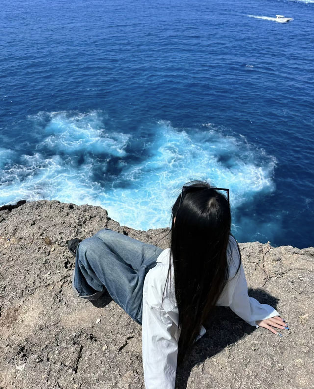 巴厘島 | 破碎海灘一個滿眼都是藍色的秘境