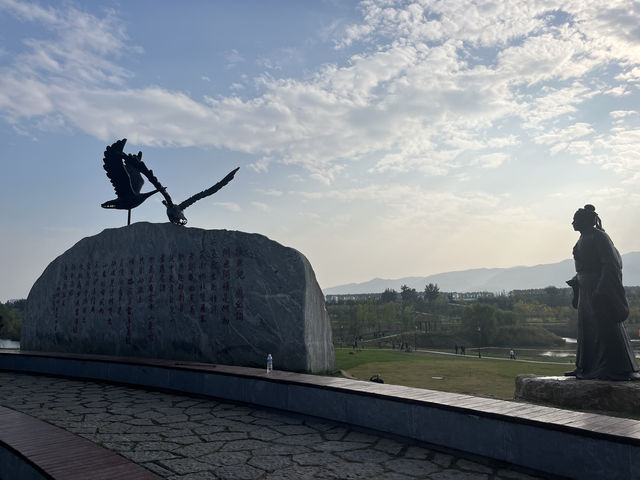 汾河雁丘園｜太原新地標，感受元好問的詩情畫意
