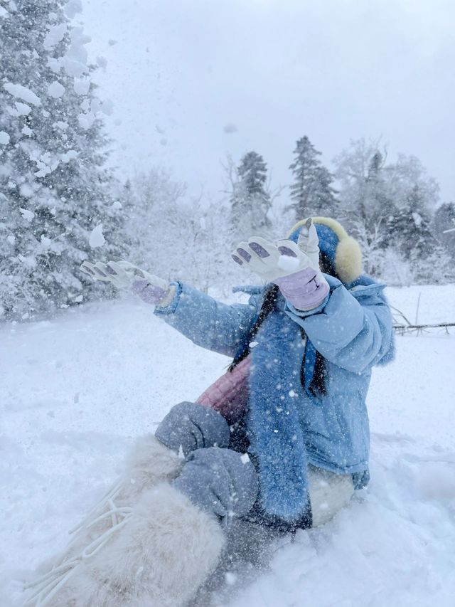 長白山雪嶺｜冬日限定快樂！