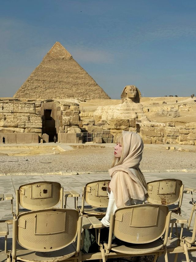埃及Day9 吉薩金字塔群我是全程徒步玩下來的
