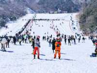武漢周邊的九宮山滑雪場
