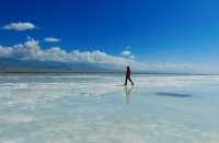 這是茶卡鹽湖，這是天空之境呀！