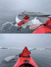 南極旅行11|人生清單之在南極划皮划艇Get