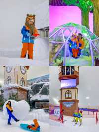 夏日清涼遛娃｜終於在深圳實現玩雪自由啦～